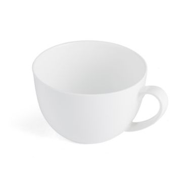 Our Table&reg; Sawyer Breakfast Mug in White. View a larger version of this product image.