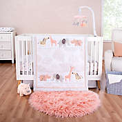 Trend Lab&reg; Sweet Jungle 3-Piece Crib Bedding Set in Pink