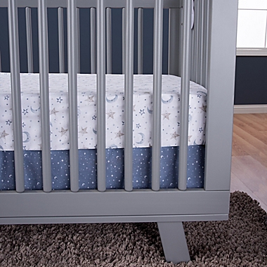 Trend Lab&reg; Celestial Space 3-Piece Crib Bedding Set in Navy. View a larger version of this product image.
