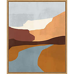 Sedona Colorblock IV 16-Inch x 19.62-Inch Framed Wall Art in Brown