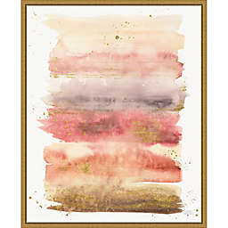 Desert Blooms Abstract I 16-Inch x 19.62-Inch Framed Wall Art in Gold