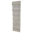 Alternate image 0 for Squared Away&trade; Over-the-Door 24-Pocket Shoe Organizer in Oyster Grey