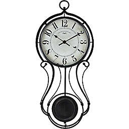 FirsTime & Co.® Harwick 20-Inch Pendulum Wall Clock in Black