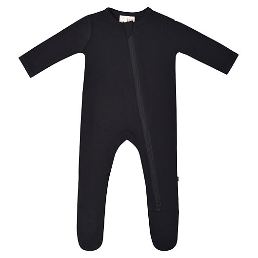 Alternate image 1 for Kyte BABY Size 0-3M Zippered Footie in Midnight
