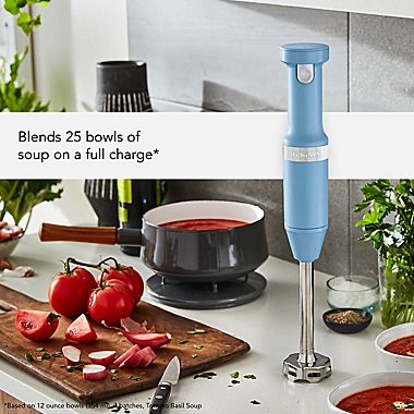 KitchenAid&reg; Cordless Variable Speed Hand Blender. View a larger version of this product image.