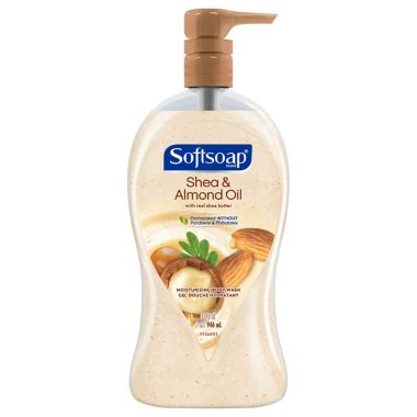 SoftSoap&reg; 32 oz. Shea &amp; Almond Oil Body Wash with Pump. View a larger version of this product image.