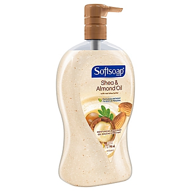 SoftSoap&reg; 32 oz. Shea &amp; Almond Oil Body Wash with Pump. View a larger version of this product image.