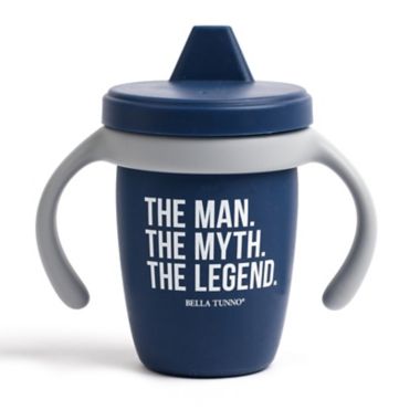 Bella Tunno&trade; The Man The Myth The Legend Happy Sippy Cup in Blue. View a larger version of this product image.
