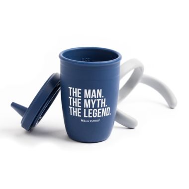 Bella Tunno&trade; The Man The Myth The Legend Happy Sippy Cup in Blue. View a larger version of this product image.