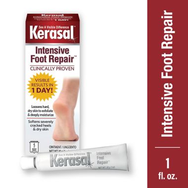 Kerasal&reg; One Step 1 oz. Exfoliating Moisture Foot Ointment. View a larger version of this product image.