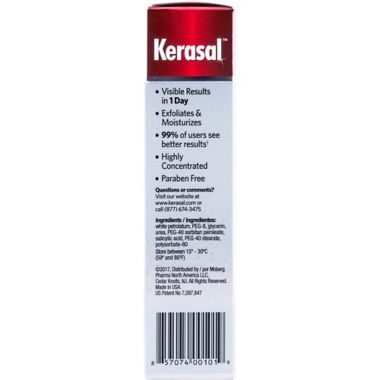 Kerasal&reg; One Step 1 oz. Exfoliating Moisture Foot Ointment. View a larger version of this product image.