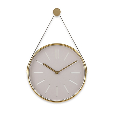 Studio 3B&trade; 20-Inch Round Hanging Wall Clock. View a larger version of this product image.