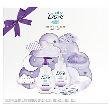 Baby Dove&reg; 4-Piece Night Time Care Gift Set. View a larger version of this product image.