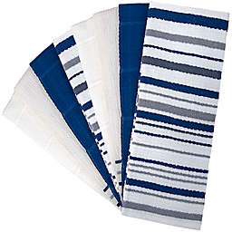 Striped Kitchen Towels (Set of 8)