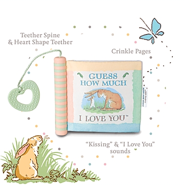 Kids Preferred Sensory Soft Book in Guess How Much I Love You&#63;. View a larger version of this product image.