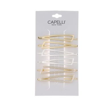Capelli&reg; New York 6-Piece Bobby Pins on a Card. View a larger version of this product image.