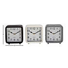 Alternate image 5 for Ridge Road D&eacute;cor Metal Square Traditional Clocks (Set of 3)
