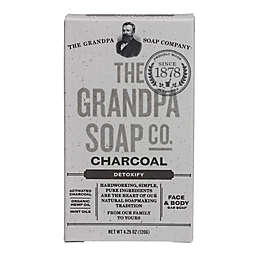The Grandpa Soap Co. 4.25 oz. Charcoal Bar Soap Detoxifying