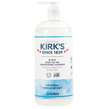 Kirk's&trade; Castile 3-in-1 Head To Toe Nourishing Cleanser. View a larger version of this product image.