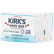 Kirk&#39;s 3-Pack Original Coco Castile Natural Bar Soap