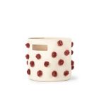Alternate image 0 for Pehr Pom-Pom Pint Canvas Storage Bin in Clay