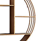 Alternate image 4 for FirsTime &amp; Co. Brooklyn Circular Shelf in Gold