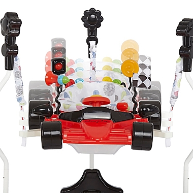 Dream on Me Champ Racecar Activity Center and Jumper in Red. View a larger version of this product image.