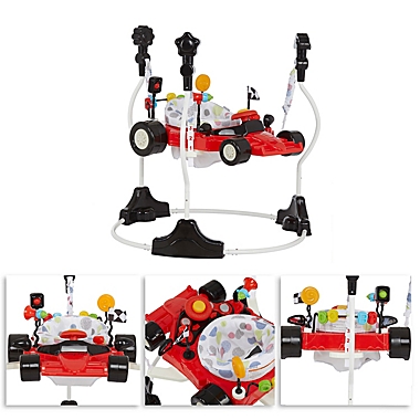 Dream on Me Champ Racecar Activity Center and Jumper in Red. View a larger version of this product image.