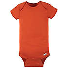 Alternate image 3 for Gerber&reg; Onesies&reg; Brand Size 3-6M 4-Pack Fox Short Sleeve Bodysuits in Orange