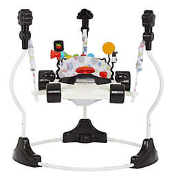 Dream on Me Champ Racecar Activity Center and Jumper in White