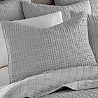 Alternate image 4 for Levtex Home Mills Waffle 3-Piece King Quilt Set in Grey