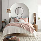 Alternate image 2 for Levtex Home Mills Waffle 3-Piece Full/Queen Quilt Set in Blush