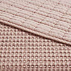 Alternate image 6 for Levtex Home Mills Waffle 3-Piece Full/Queen Quilt Set in Blush
