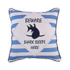 Alternate image 0 for Levtex Home Torri Beware Square Throw Pillow in Blue/White