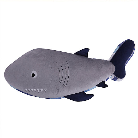 Alternate image 1 for Levtex Home Torri Shark Throw Pillow in Grey