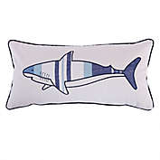 Levtex Home Torri Printed Shark Oblong Throw Pillow