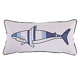 Levtex Home Torri Printed Shark Oblong Throw Pillow