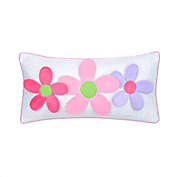 Levtex Home Mya 3D Flowers Oblong Throw Pillow in Pink