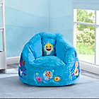Alternate image 1 for Delta Children&reg; Nickelodeon Baby Shark Cozee Fluffy Chair in Blue