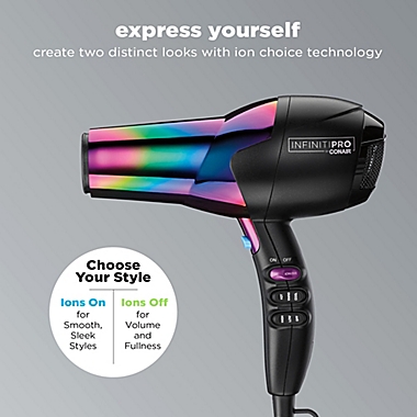 Conair&reg; Rainbow 490 Ion Choice Hair Dryer. View a larger version of this product image.