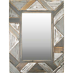 FirsTime & Co.® Silas Salvaged Planks Wall Mirror