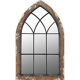 FirsTime & Co.® Glen View 36-Inch x 24-Inch Gothic Arch Mirror in Brown