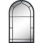 Alternate image 0 for FirsTime &amp; Co. 20-Inch x 33-Inch Ariana Farmhouse Arched Metal Wall Mirror in Dark Grey