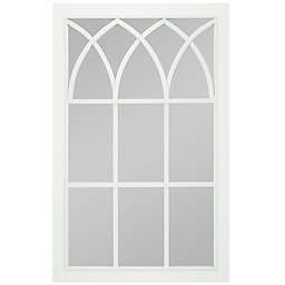 FirsTime & Co.® Grandview Arched Window Wall Mirror in White
