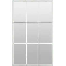 FirsTime & Co.® Homestead Manor 24-Inch x 38-Inch Rectangular Window Mirror in Silver