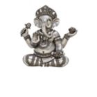 Alternate image 0 for Ridge Road Decor Polystone Ganesh Sculpture in Silver