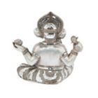 Alternate image 3 for Ridge Road Decor Polystone Ganesh Sculpture in Silver