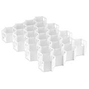 Simply Essential&trade; Honeycomb Drawer Organizer in White