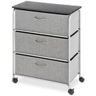 Alternate image 0 for Squared Away&trade; 3-Drawer Storage Cart in Grey