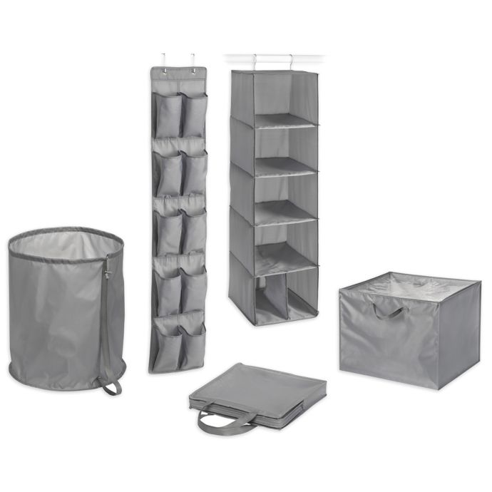 Simply Essential™ 5Piece Closet Organizer Set Bed Bath & Beyond